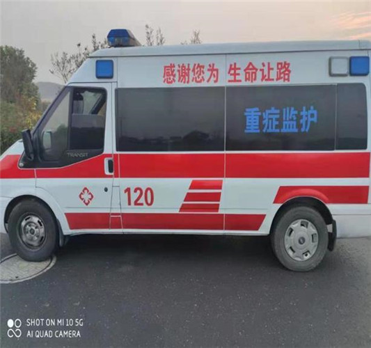 翠峦救护车出租服务案例3