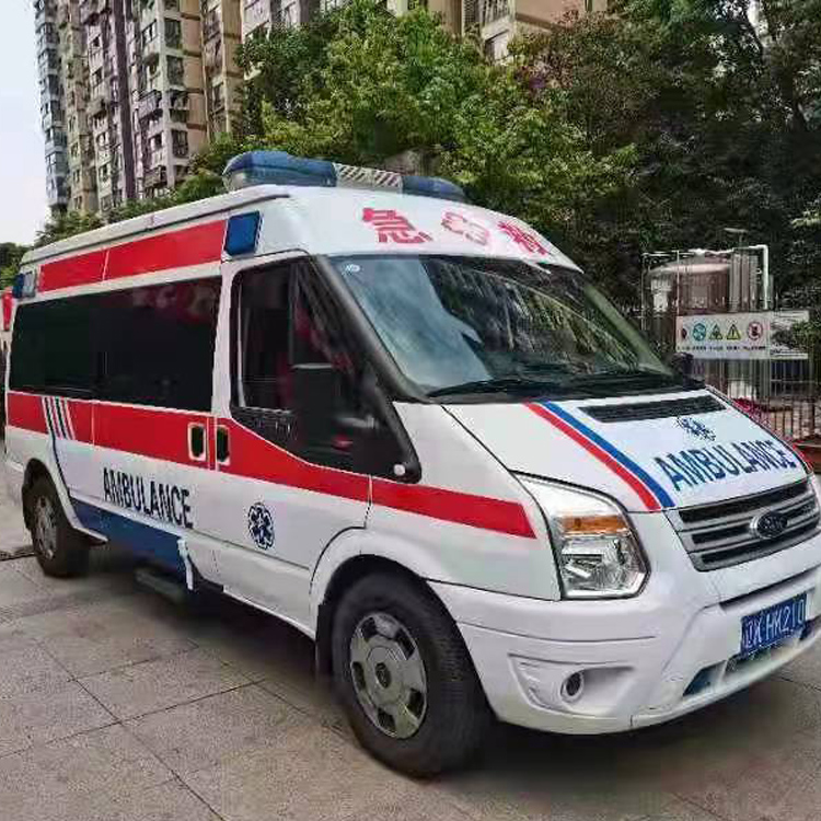 翠峦术后行动不便回家租赁救护车